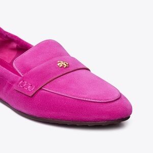 Tory Burch Fuchsia Ballet Loafer EUC